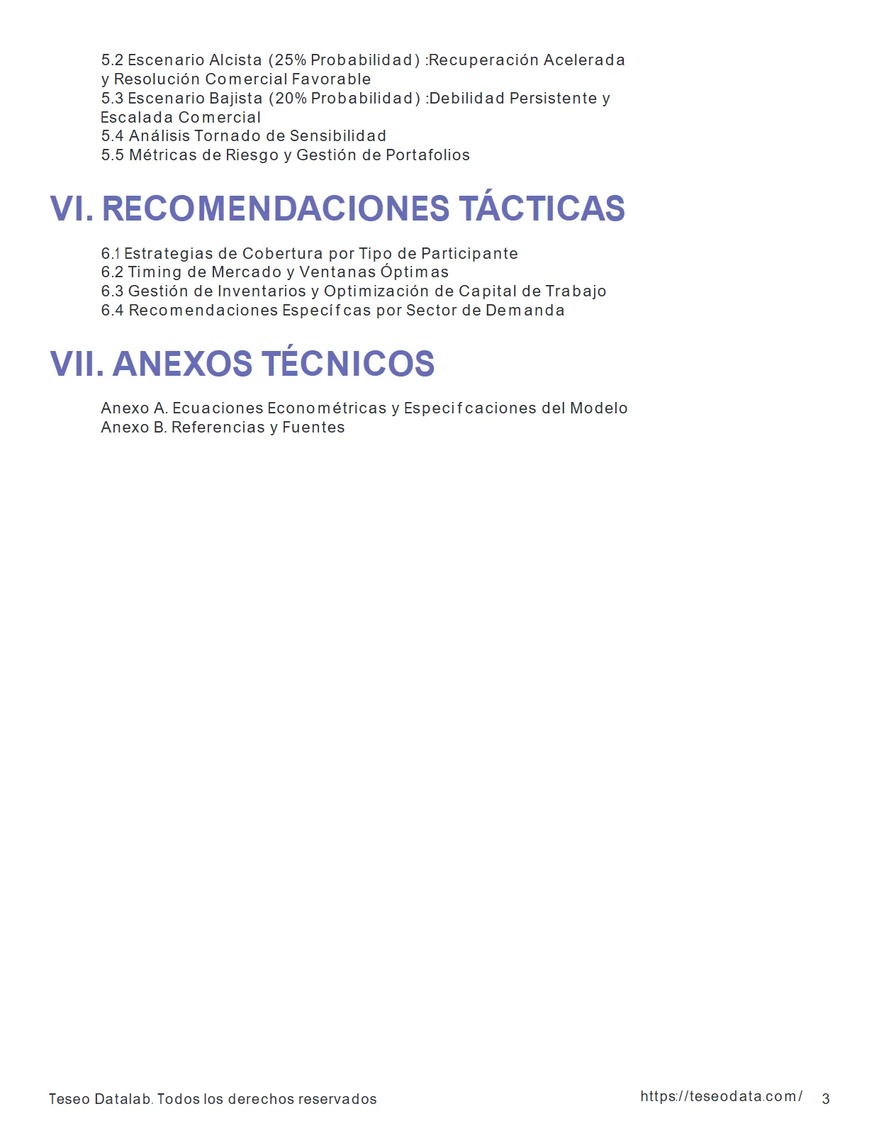 Análisis del Mercado del Acero en México 2025 — Proyecciones de Precios — página 3