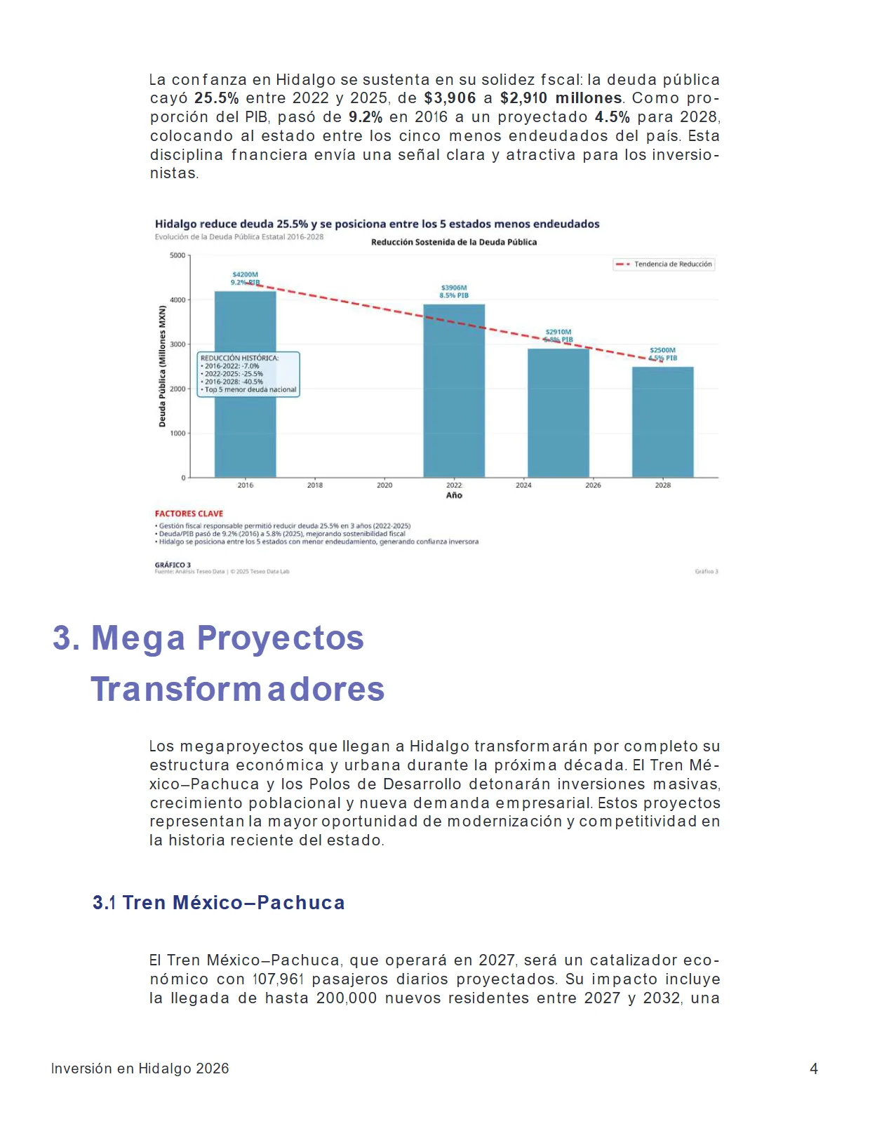 Inversión en Hidalgo 2026 — Oportunidades Estratégicas — página 4
